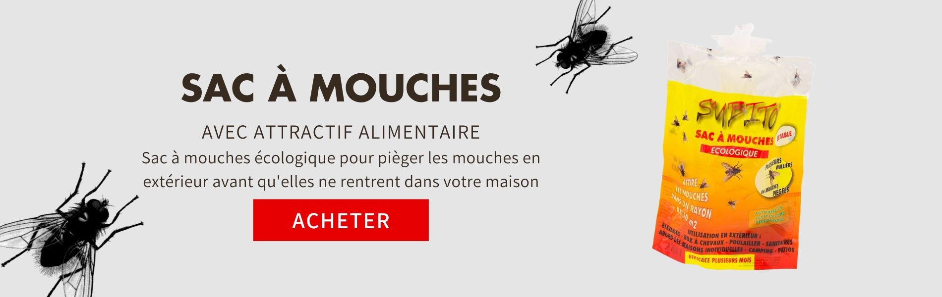 Barrière insecticide contre les volants et rampants 250 ml à diluer et à pulvériser de Subito